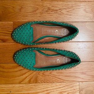 Jeffery Campbell spiked flats
